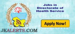 Jobs in Directorate of Health Service Jammu