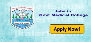 GMC Srinagar Jobs alerts and updates