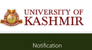 Kashmir University Update