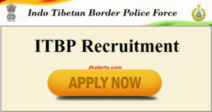 ITBP Jobs Recruitment Vacancies posts jobs