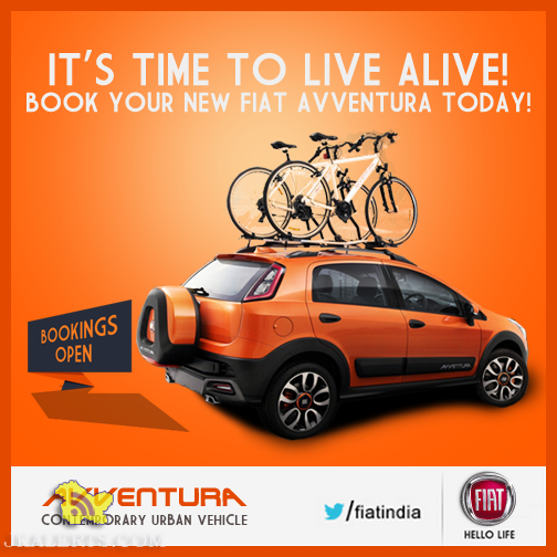 FIAT dealer & book your FIAT Avventura to Live Alive!