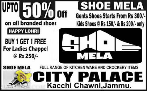 Sale in all Branded Shoes In jammu