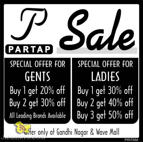 PARTAP SALE SPECIAL OFFER FOR LADIES AND GENTS SHOES