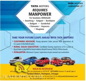 Jobs in Tata Motors