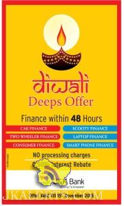JKBANK Finance Diwali Deeps offer