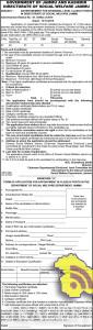 DIVISIONAL LEVEL CLASS-IV JOBS IN DIRECTORATE OF SOCIAL WELFARE