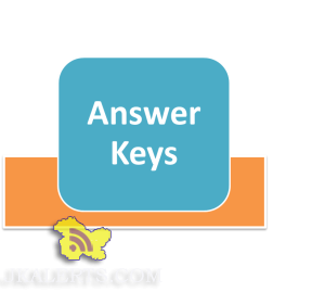 Answer key for Junior Residents SKIMS.