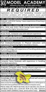 Jobs in Model Academy Jammu