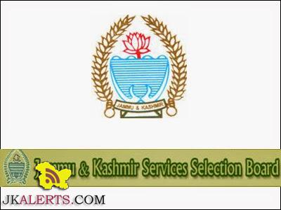 JKSSB Jr Assistant Supplementary list of candidates called for type test on Computer Key Board,