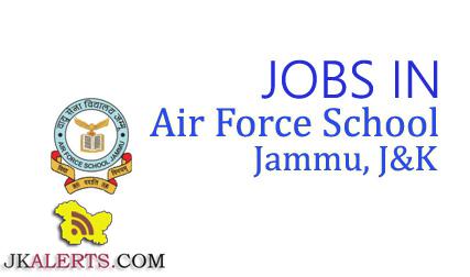 Jobs in AF SCHOOL JAMMU