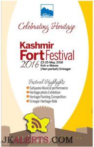 Kashmir Fort Festival 2016