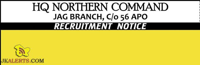 Lower Division Clerk (LDC) Jobs in HQ Northern Command