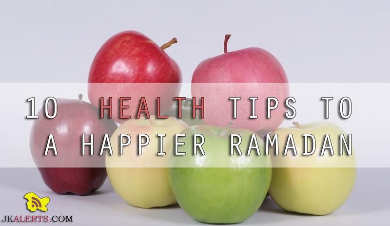 10 useful tips to stay healthy and fit During Ramadan