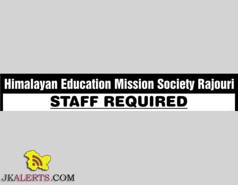 Jobs in Himalayan Education Mission Society Rajouri