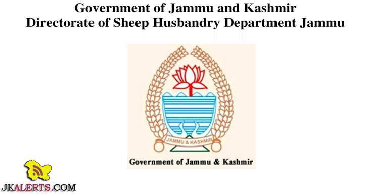 Sheep husbandry Jammu Scheme for unemployed youth