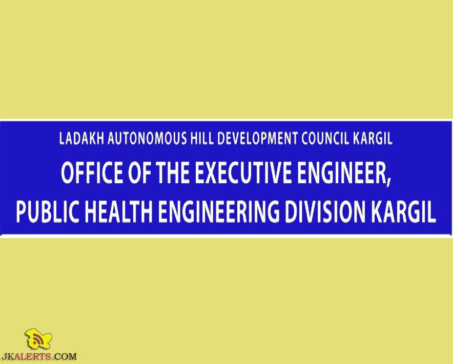JOBS IN OFFICE OF THE EXECUTIVE ENGINEER, PUBLIC HEALTH ENGINEERING