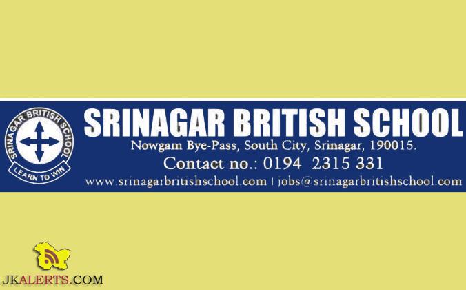 Jobs in Srinagar British School