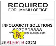JOBS IN INFOLOGIC IT SOLUTIONS , TRAINER/ DEVELOPER JOBS IN JAMMU
