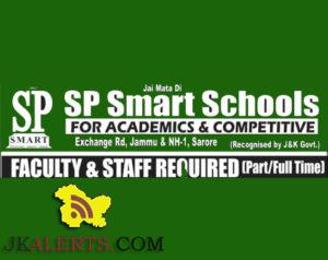 SP Smart Schools Faculty and Staff required Part time / Full Time