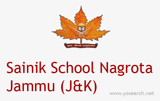 Job in Sainik School Nagrota Jammu