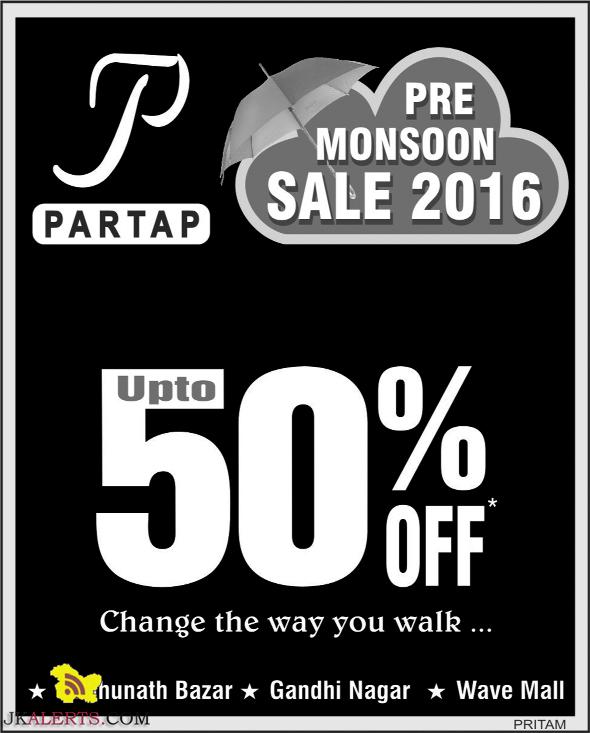 Partap Pre Monsoon Sale on Ladies , Gents, Kids Shoes