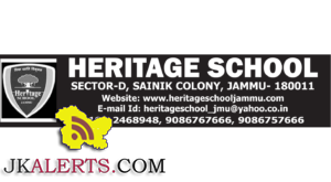 Heritage School Jammu Jobs, Heritage School Jammu Recruitment 2019, Private Jobs, Teaching Jobs, Jammu Jobs, Jobs in Jammu,TGT Jobs, PRT jobs