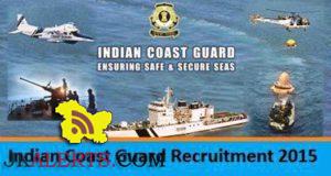 Indian Coast Guard Recruitment 2023 | Posts: 10 | Last Date: 14-08-2023