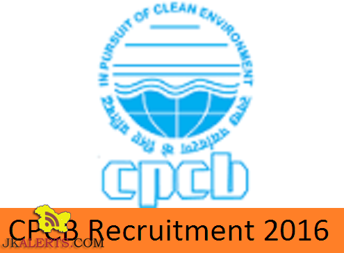 Central Pollution Control Board Recruitment 2017