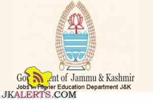 Jobs in Government Degree College Bemina Srinagar, Jobs in Government MAM College Jammu.