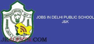 delhi public school dps Jammu jobs
