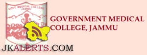 GMC Jammu Jobs Notification