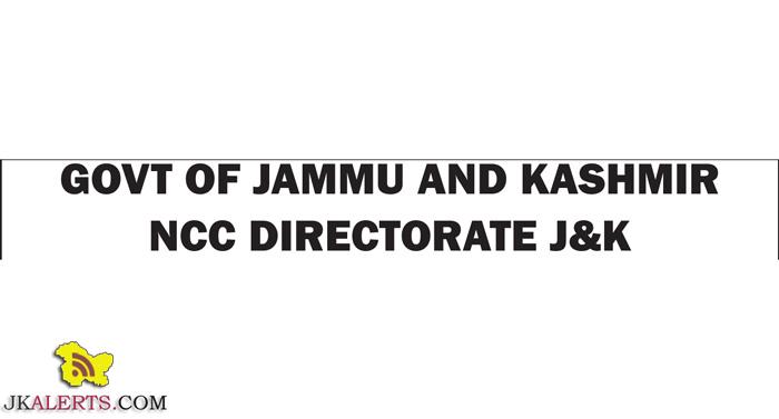 Class IV Recruitment NCC Directorate J&K