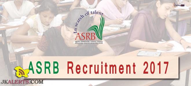 ASRB Recruitment 2023, Apply Online for 368 Vacancies