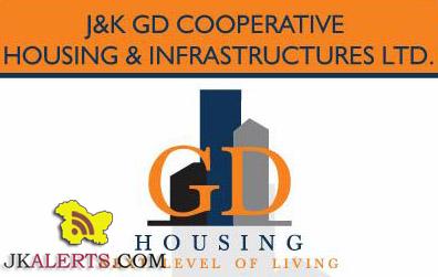 JOBS IN J&K GD COOPERATIVE HOUSING & INFRASTRUCTURES LTD.