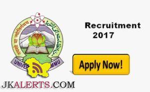jammu-university-recruitment-2017