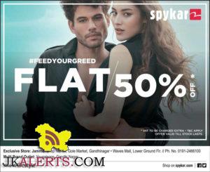 Spykar Flat 50% off Wave Mall , Lifestyle Jammu