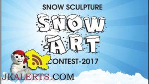 School Education Department Snow Art Contest 2017