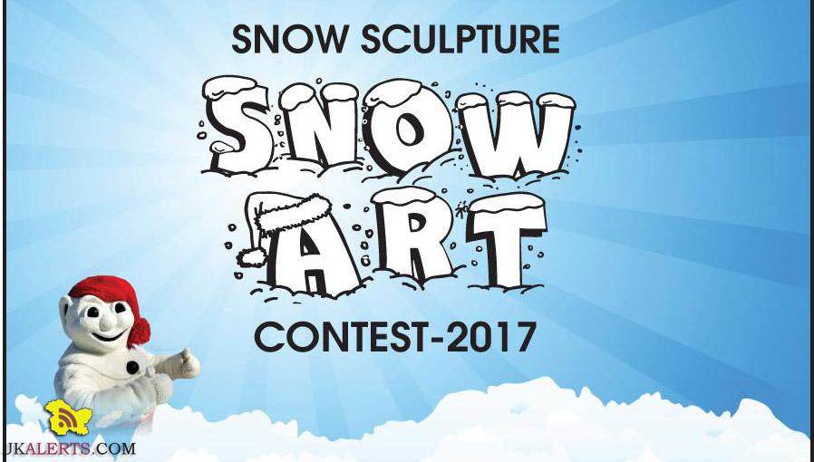 School Education Department Snow Art Contest 2017