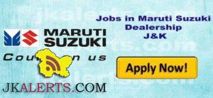 Jobs in Highland Automobiles Pvt Ltd Authorised Dealers of Maruti Suzuki J&K