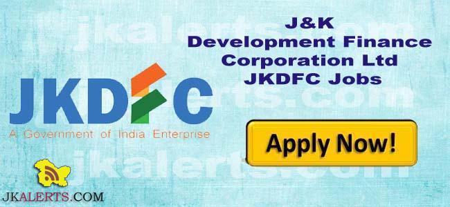 JKDFC Jobs Recruitment 2021. 