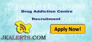 Health Worker Job in Police Drug De-Addiction Centre