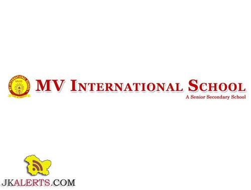 MV INTERNATIONAL SCHOOL WALK IN INTERVIEW