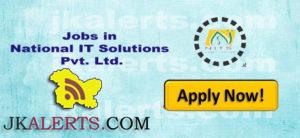 National IT Solutions Job.