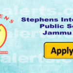 Stephens International Public School Jammu Jobs