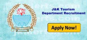 J&K Tourism Department Recruitment 2018