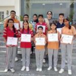 Jammu Sanskriti School, Jammu students excelled in Painting Competition.