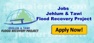 jobs in jhelum and tawi flood recovery project