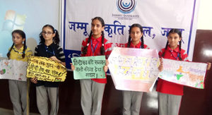 Jammu Sanskriti School, Jammu commemorates “Hindi Diwas” with Impetuosity