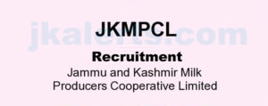 JKMPCL means - Jammu and Kashmir Milk Producers Cooperative Limited