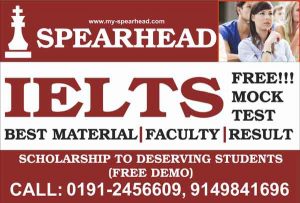 SPEARHEAD IELTS coaching Jammu.